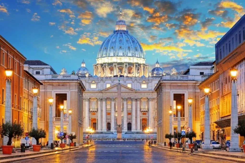Vaticano-Metro A Luminoso Quadrilocale Rome 0*,